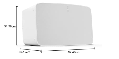 Sonos Five HiFi Speaker with WiFi & 3.5mm Line-In – White - Deccan Retail