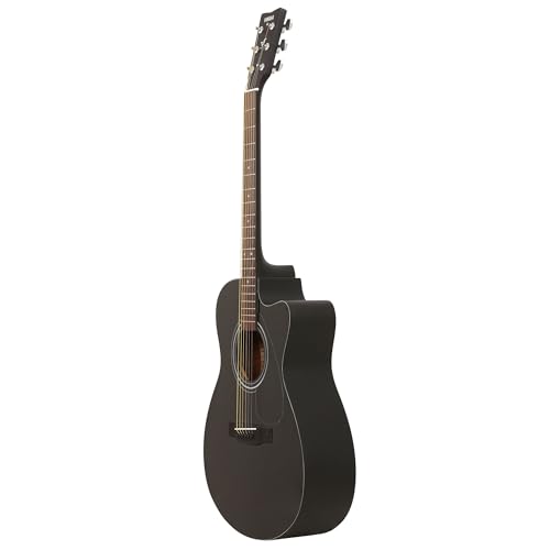 Yamaha FS80C Concert Cutaway Acoustic Guitar – Black - Deccan Retail