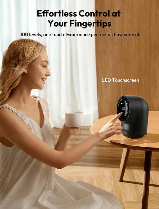 Aecooly Table Fan Chic 01 Lite - Black
