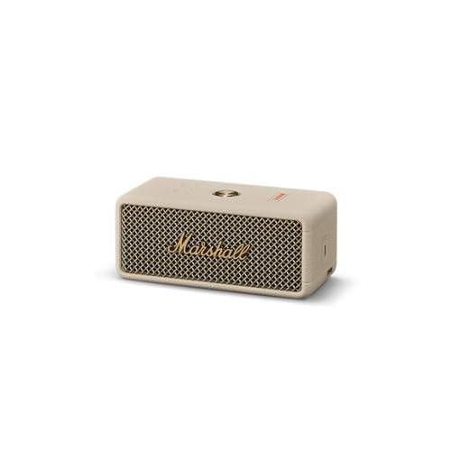Marshall Emberton III Portable Bluetooth Speaker – Cream - Deccan Retail
