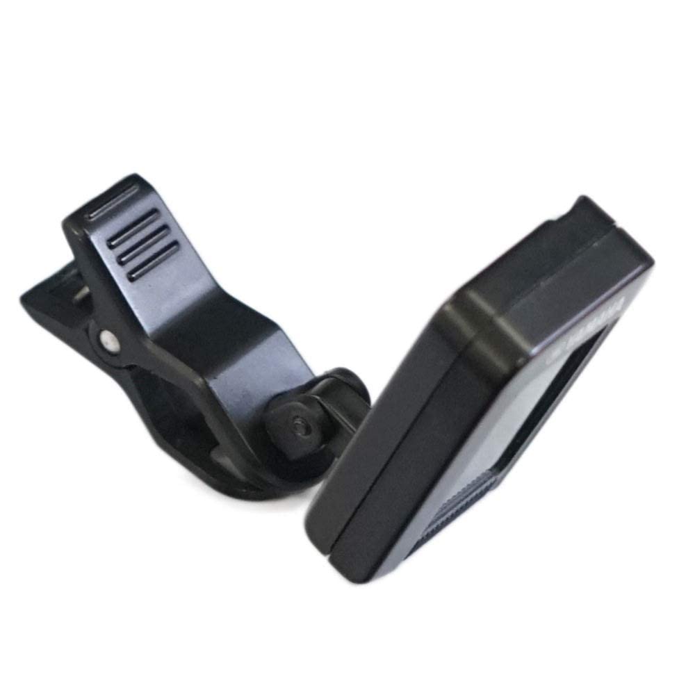 Yamaha YTC5 Guitar Tuner – Accurate Clip-On Tuner for Acoustic, Electric & Bass Guitars, Easy to Use, Compact & Portable, Fast and Precise Tuning