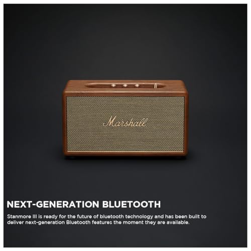 Marshall Stanmore III Bluetooth Home Speaker – Brown - Deccan Retail