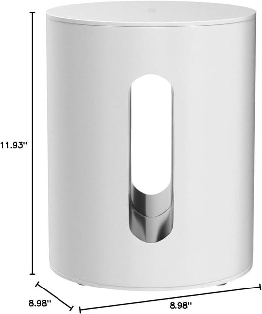 Sonos Sub Mini Wireless Compact Subwoofer – White - Deccan Retail