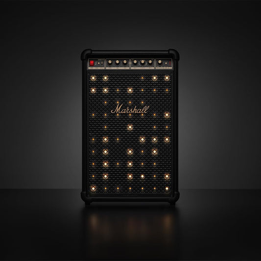 Marshall Bromley 750 Portable Party Speaker – Black & Brass - Deccan Retail