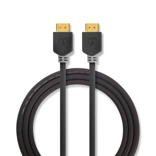 NEDIS High Speed HDMI Cable with Ethernet |4K@60Hz | ARC | 18 Gbps | 5.0 m