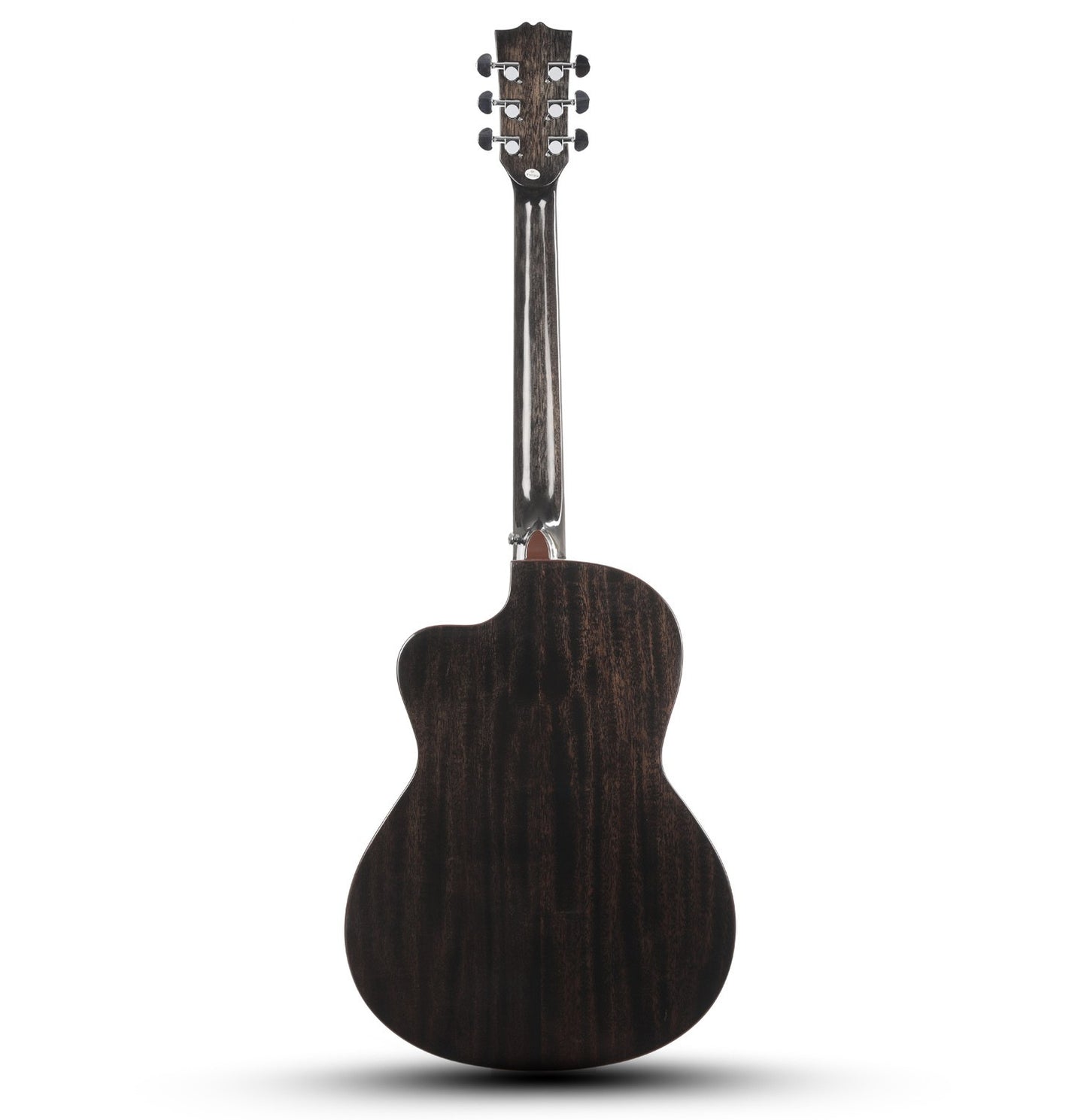 Carlos Marshello CM39C 39" Cutaway Acoustic Guitar - Transparent Black Burst - Deccan Retail