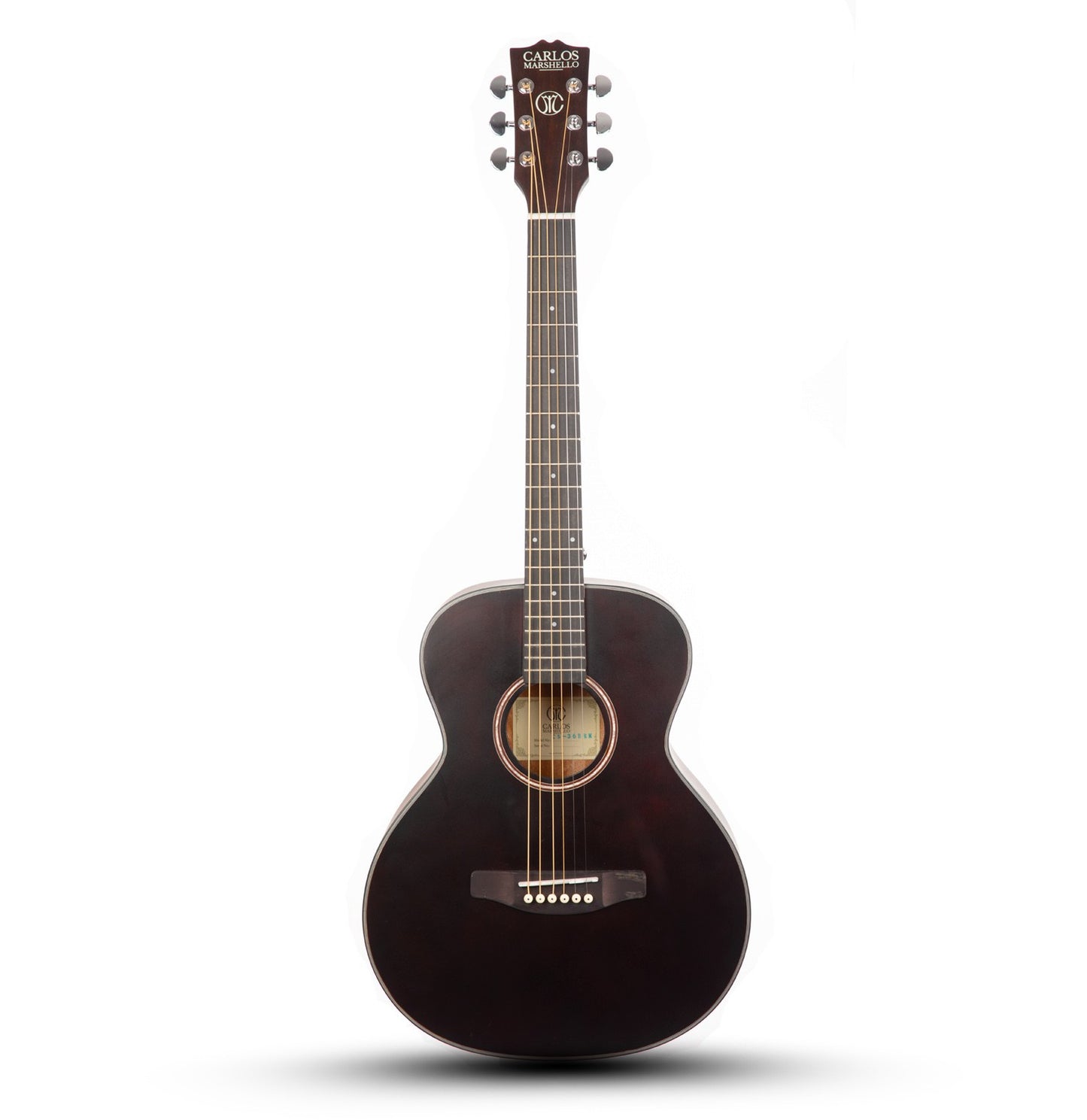 Carlos Marshello CS36 36" Acoustic Guitar - Brown - Deccan Retail