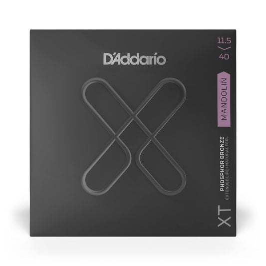 D'Addario XT Phosphor Bronze Mandolin Strings Custom Medium 11.5-40 - Deccan Retail