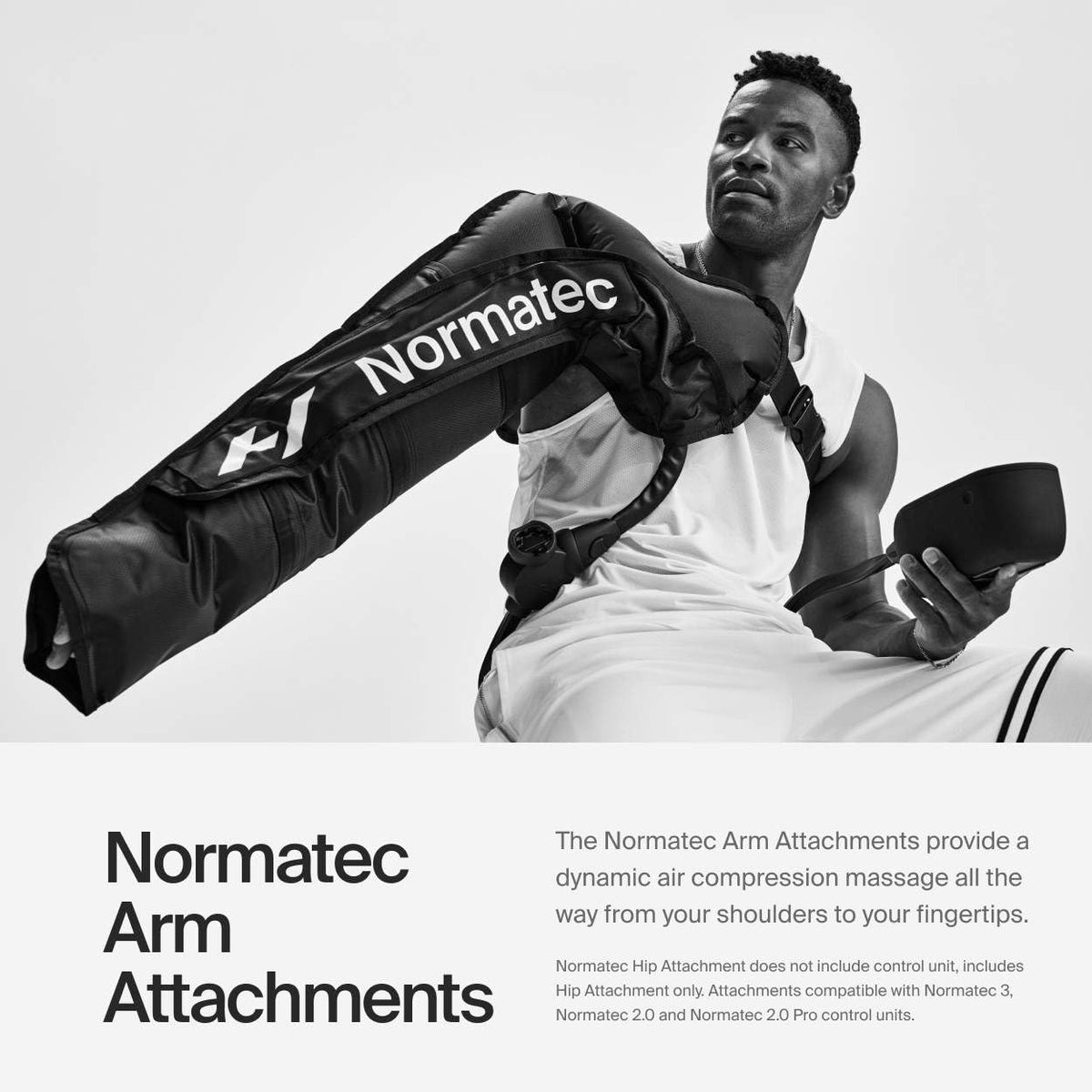 Hyperice Normatec 3 Arm Attachment (Pair) – Compression Recovery - Deccan Retail