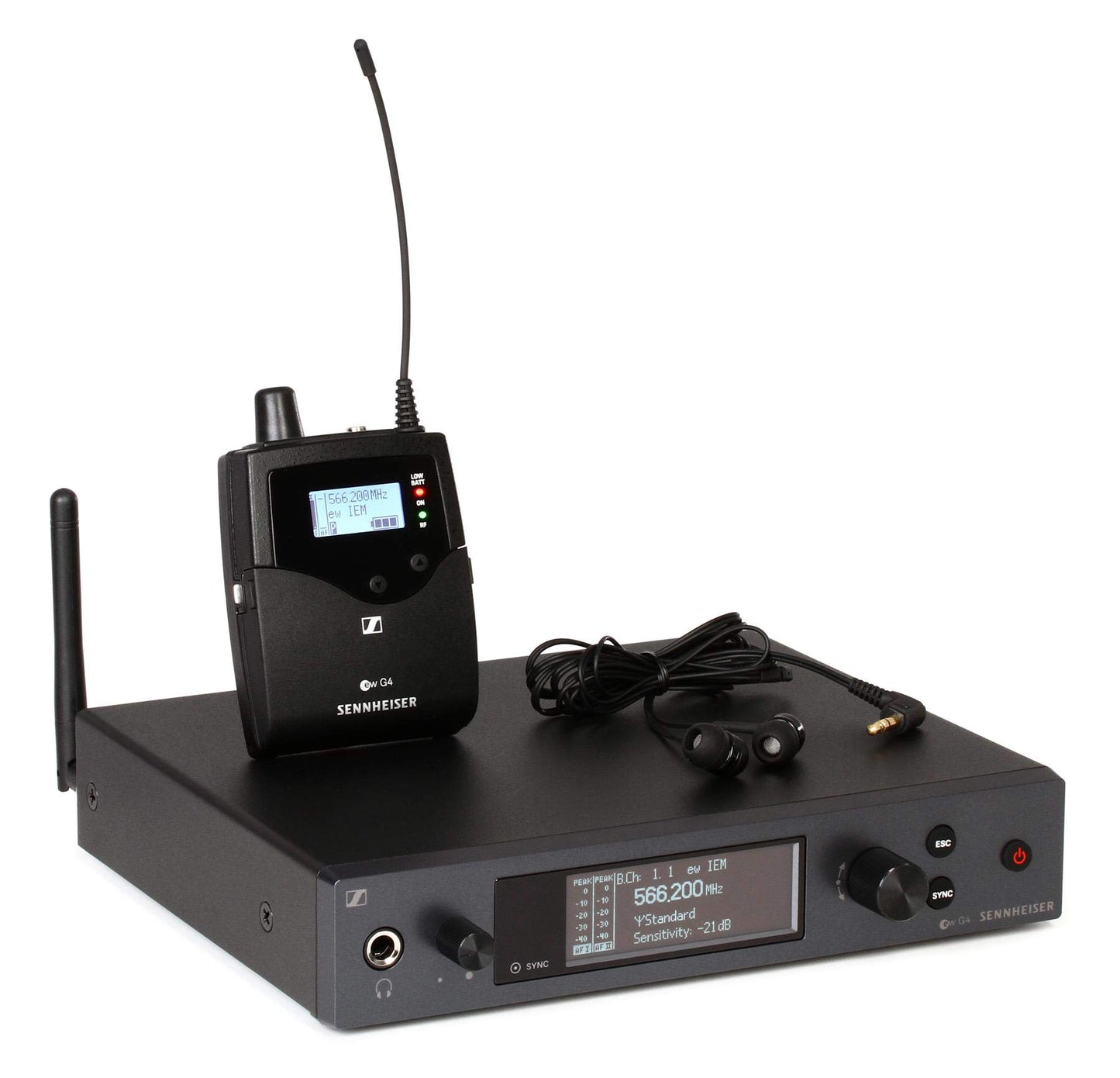 Sennheiser EW IEM G4-A1 Wireless In-Ear Monitor System (470–516 MHz) - Deccan Retail