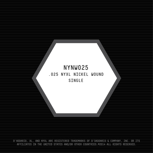 D'Addario NYXL Nickel Wound Electric Guitar String .025 - Deccan Retail