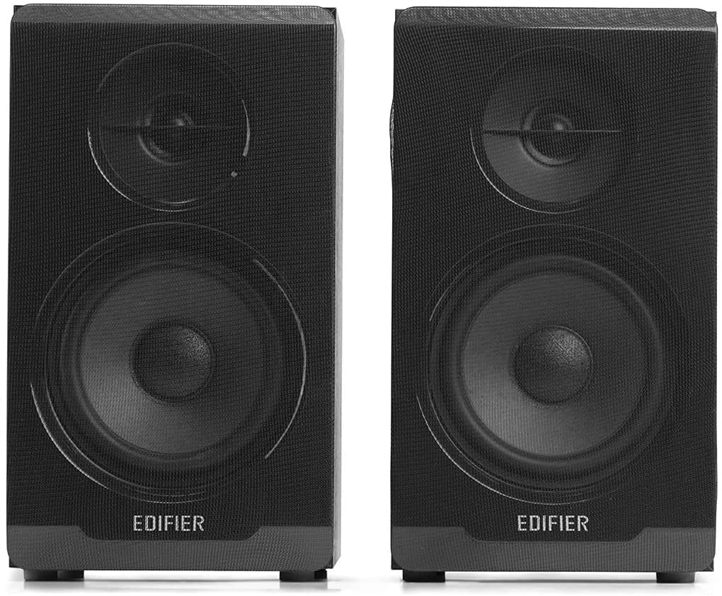 Edifier R33BT Bookshelf Speakers - Black - Deccan Retail