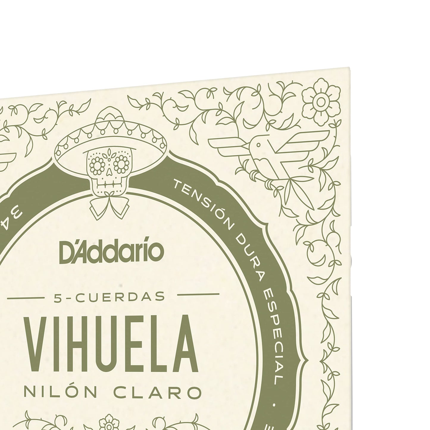 D'Addario Mariachi Vihuela Strings Clear Nylon (MV10C) - Deccan Retail