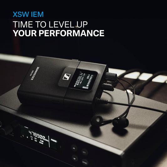 Sennheiser XSW IEM Wireless in-Ear Monitor System (B) - Black - Deccan Retail