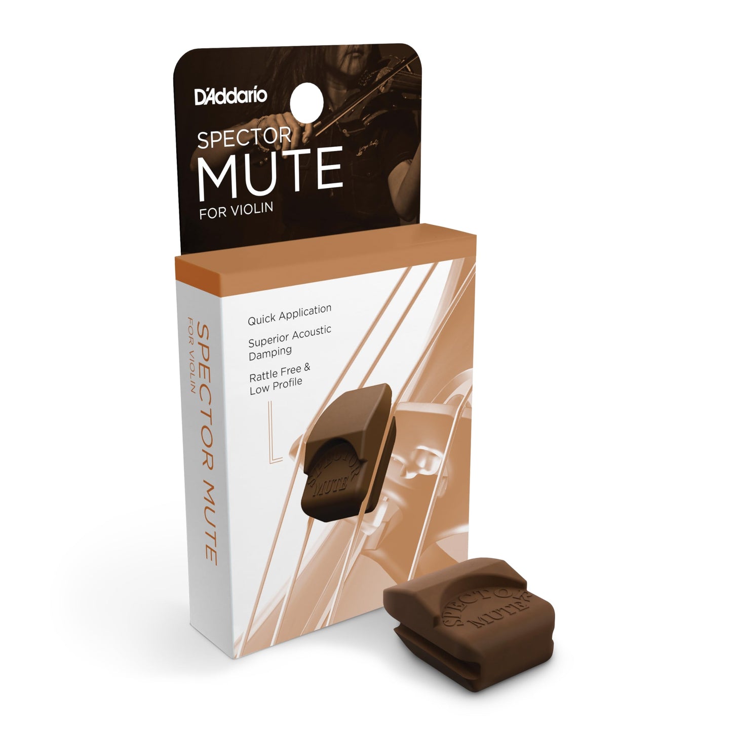 Super Sensitive Spector Violin Mute Copper (9491) - Deccan Retail
