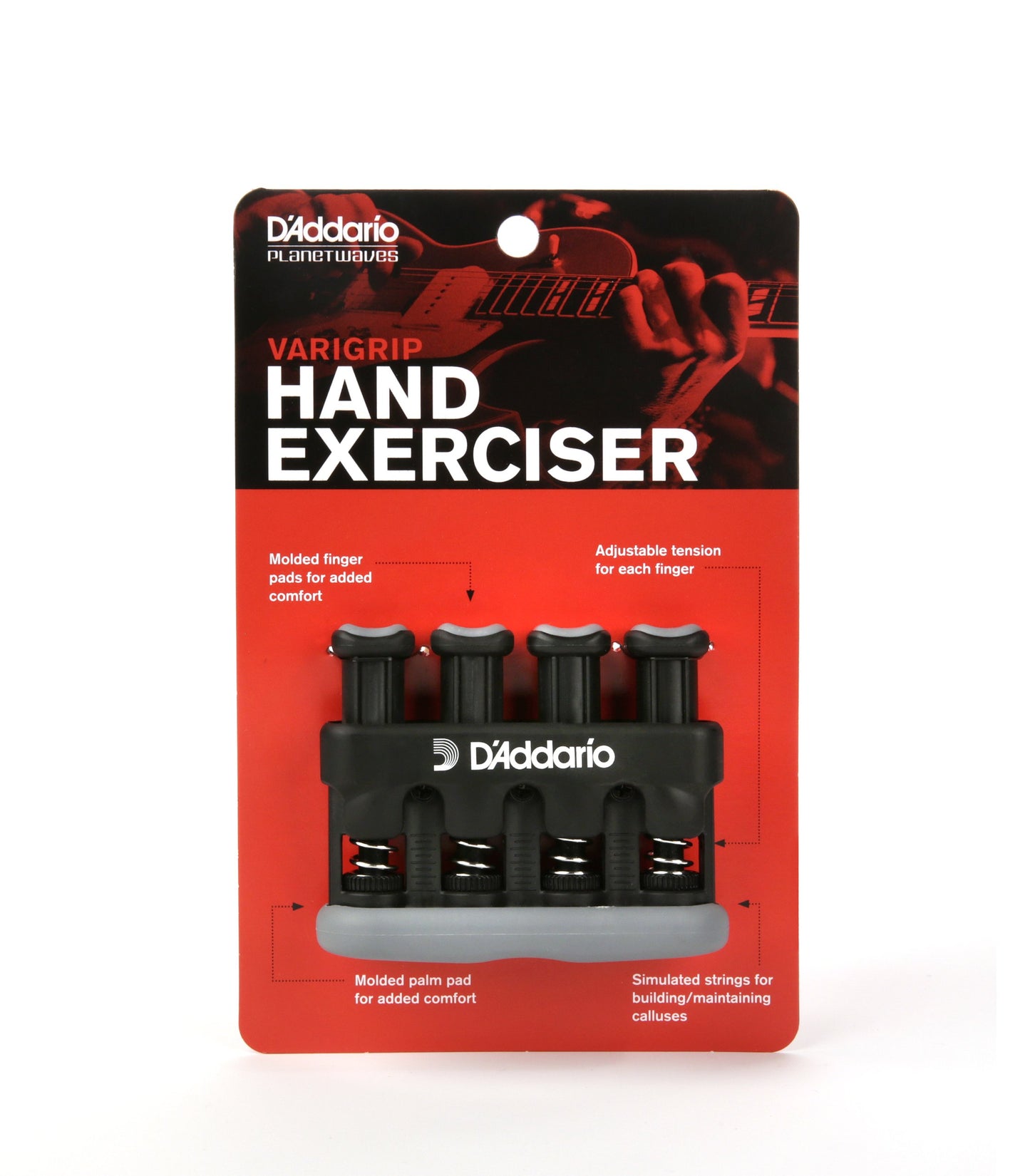 D'Addario Varigrip Adjustable Hand Exerciser (PW-VG-01) - Deccan Retail