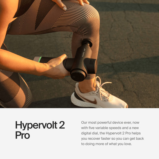 Hyperice Hypervolt 2 Pro Portable Percussion Massager – Black - Deccan Retail