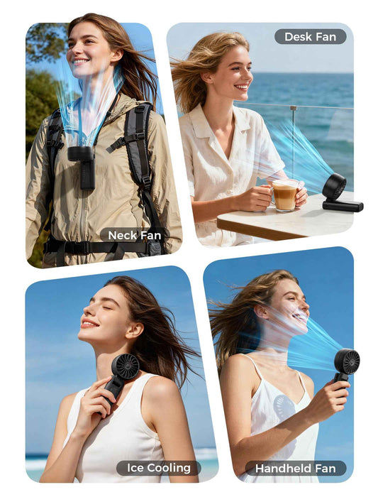 Aecooly Ice Cooling Handheld Fan PC01 - Black