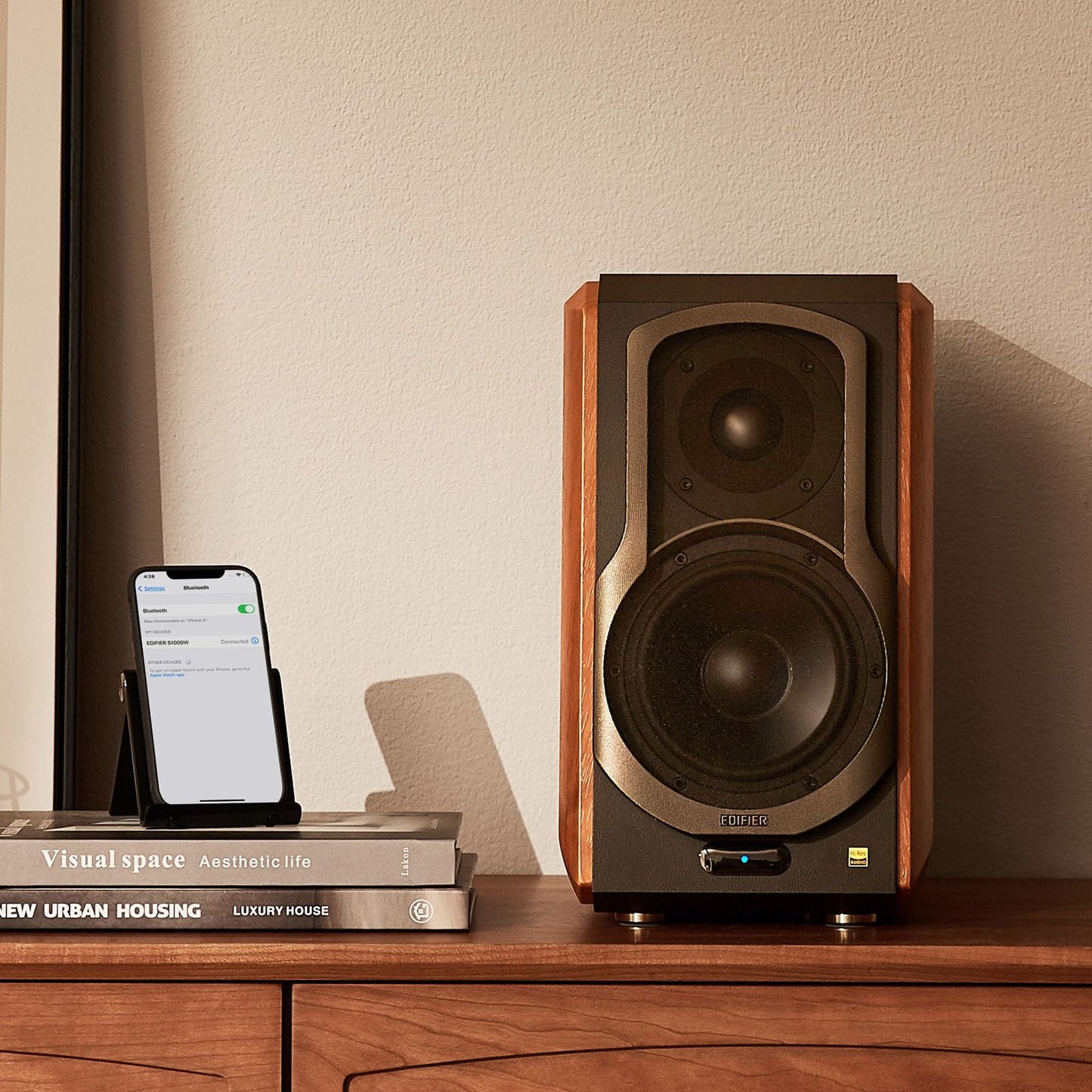 Edifier S1000W Wi-Fi Active Bookshelf Speakers – 120W RMS