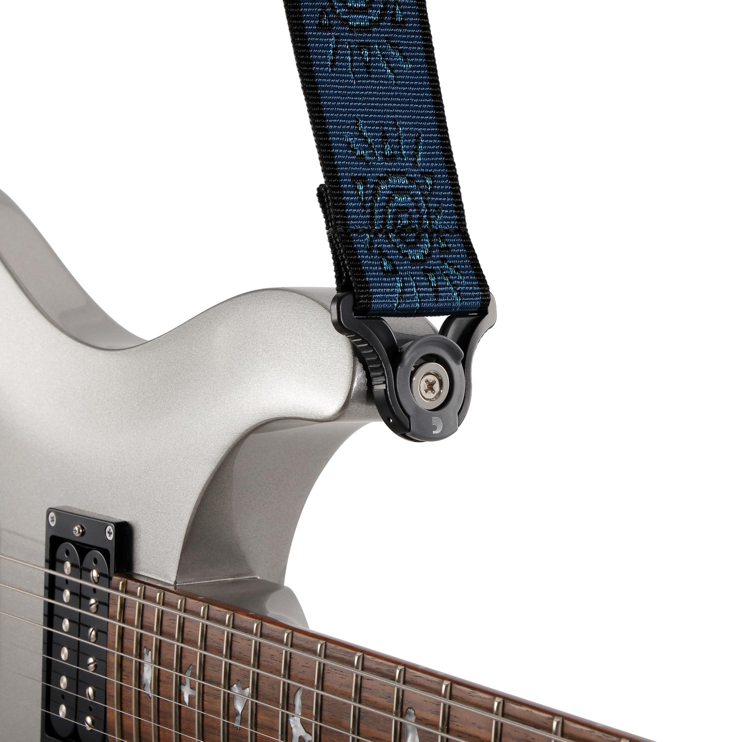 D'Addario Auto Lock Vintage Planet Waves Guitar Strap – Suns Blue - Deccan Retail