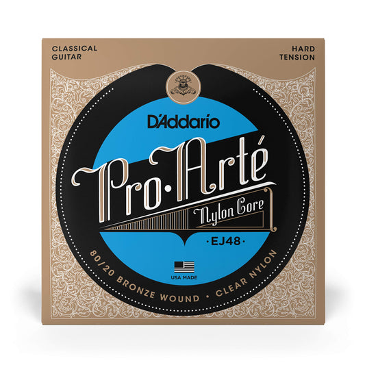 D'Addario EJ48 Pro-Arte Nylon Classical Guitar Strings Hard Tension - Deccan Retail