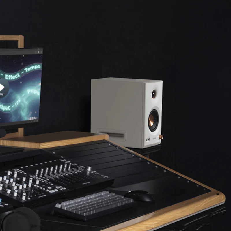 Edifier MR5 Bluetooth Powered Studio Monitor Speakers 2.0 – White(PRE-ORDER ONLY)
