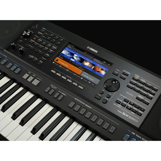 Yamaha PSR-SX920 61-Key Arranger Keyboard – Black