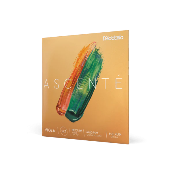 D'Addario Ascenté Viola String Set Medium Scale Medium Tension (A410 MM) - Deccan Retail