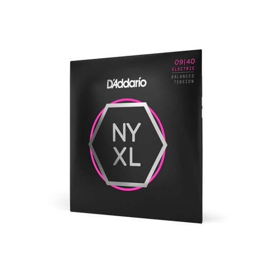 D'Addario NYXL0940BT Premium Electric Guitar Strings 09-40 Super Light Balanced Tension - Deccan Retail