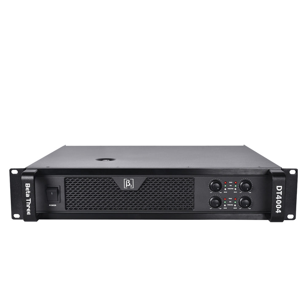 Beta3 DT4004 Professional 4-Channel Class D Power Amplifier - Deccan Retail