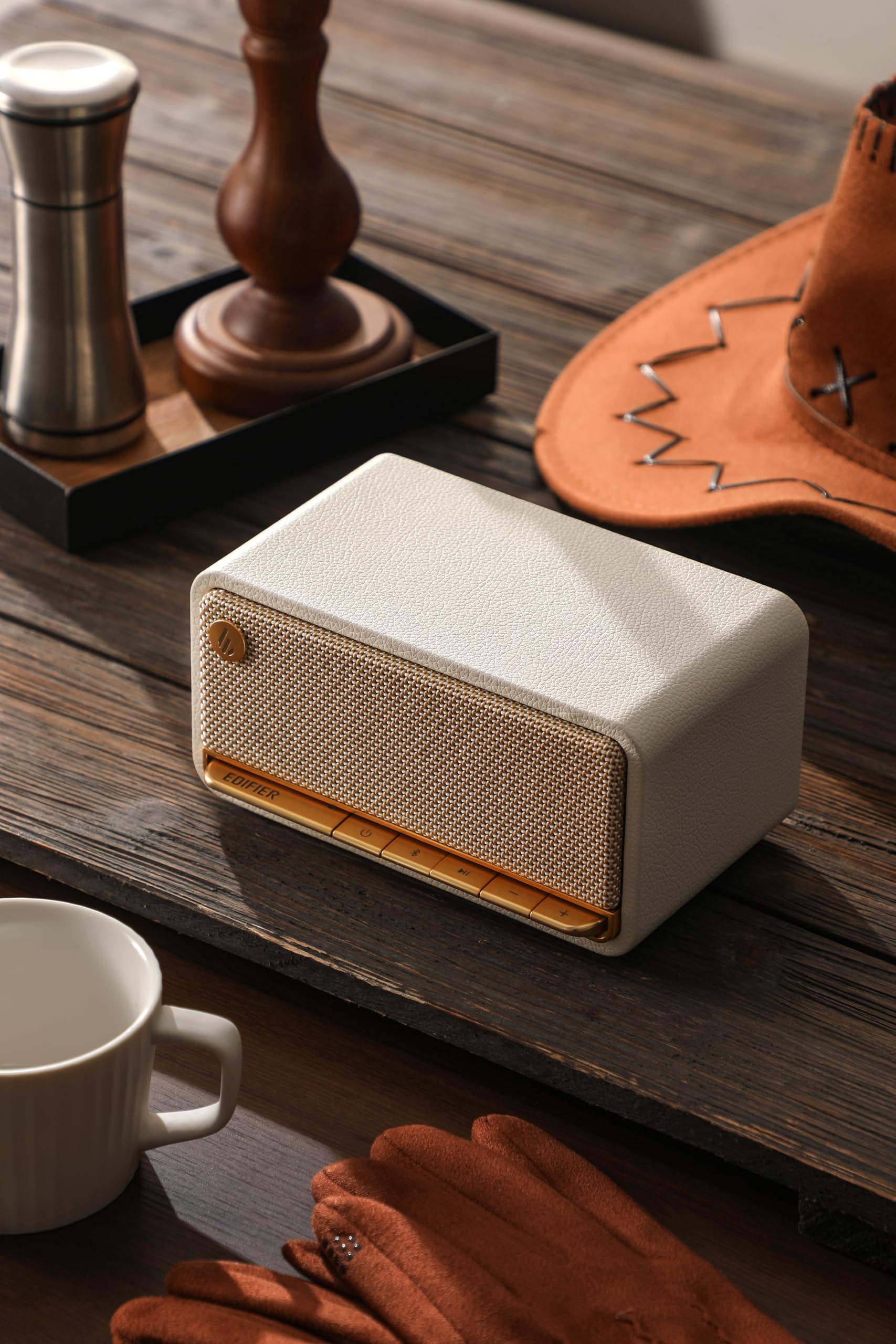 Edifier MP230 Portable Bluetooth Speakers - White - Deccan Retail