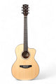 Carlos Marshello CM39C 39" Cutaway Acoustic Guitar  - Natural - Deccan Retail