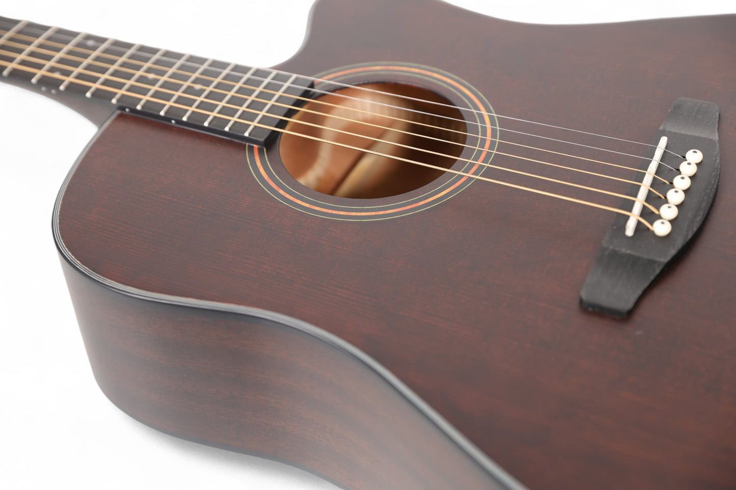 Carlos Marshello CS41C 41" Cutaway Acoustic Guitar Brown - Deccan Retail