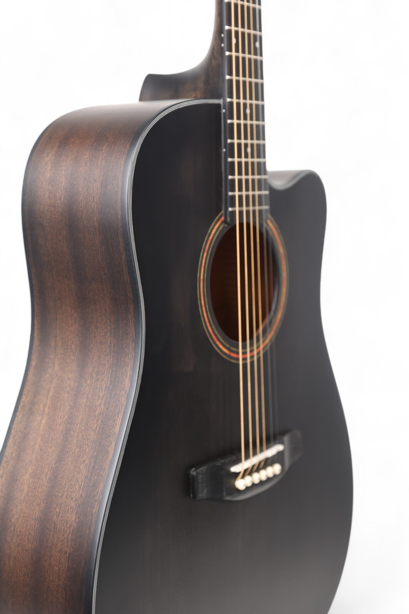 Carlos Marshello CS41C 41" Cutaway Acoustic Guitar Black - Deccan Retail