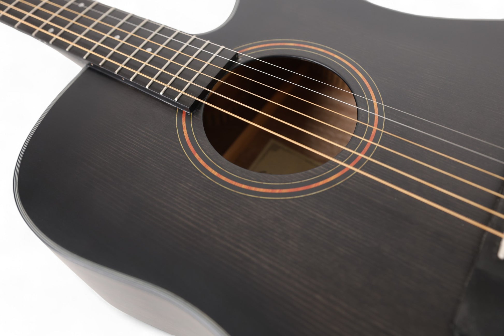 Carlos Marshello CS41C 41" Cutaway Acoustic Guitar Black - Deccan Retail
