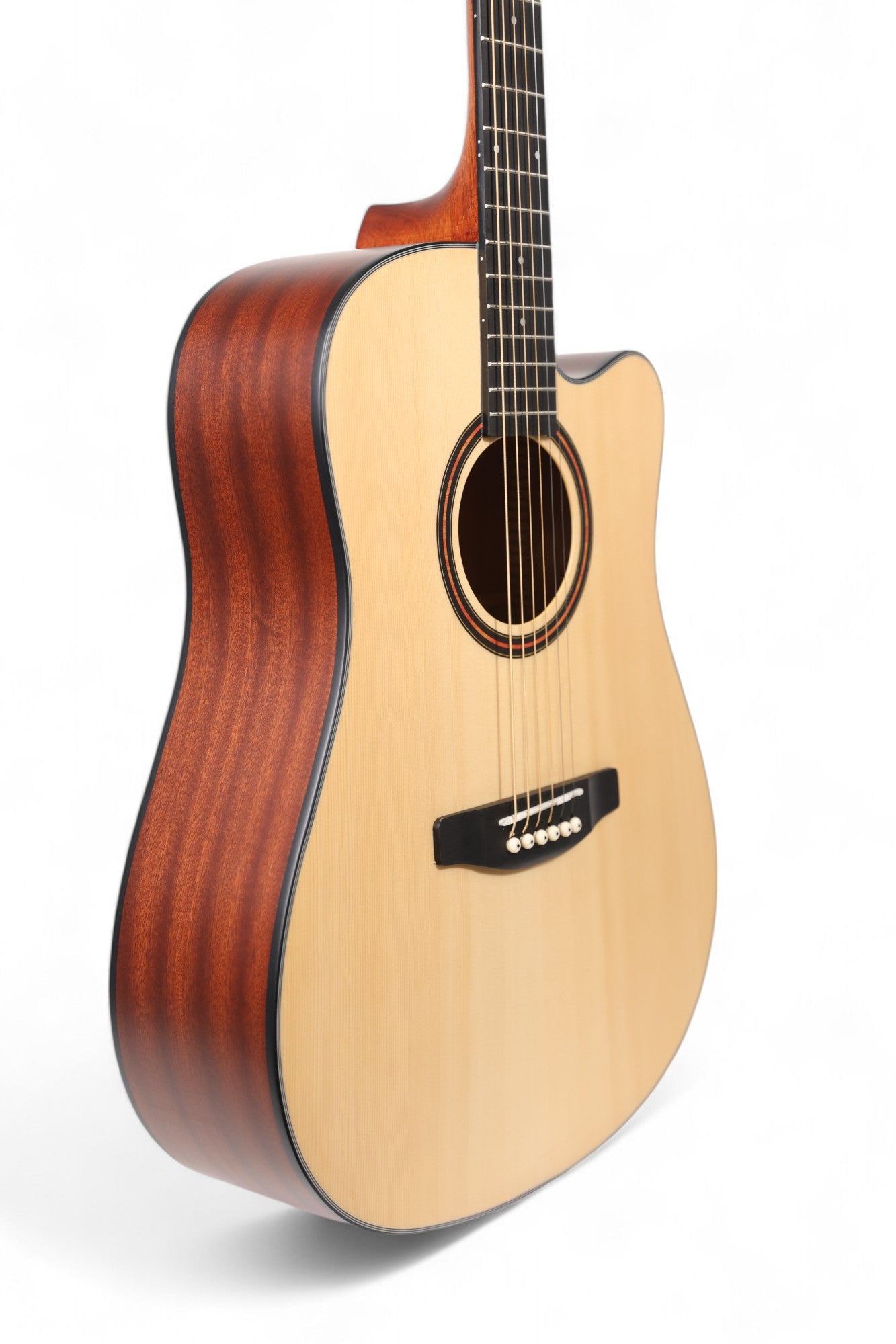 Carlos Marshello CS41C 41" Cutaway Acoustic Guitar Natural - Deccan Retail