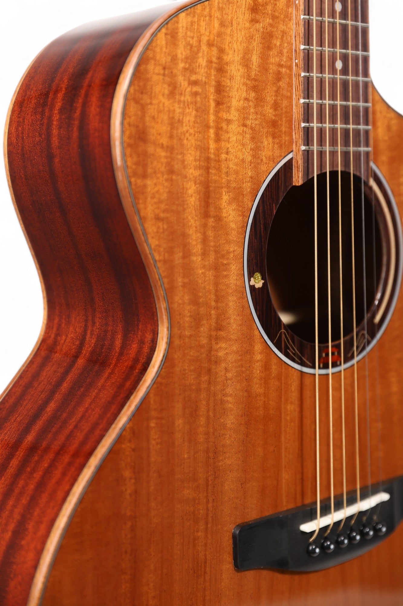 Carlos Marshello CSM41C-AMH Solid Mahogany Acoustic Guitar - Deccan Retail
