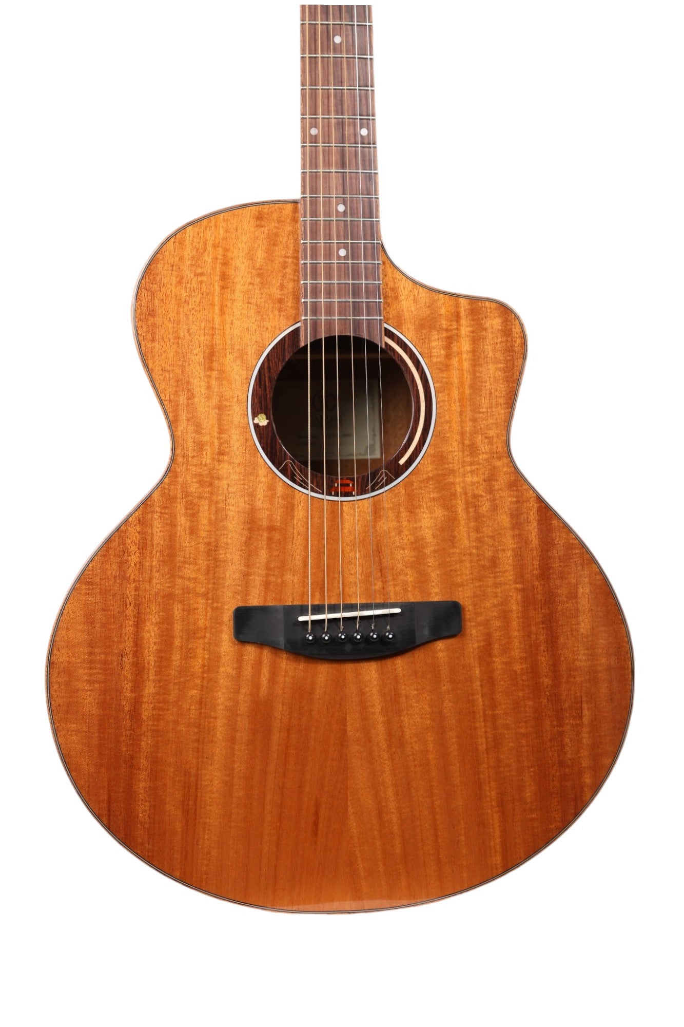 Carlos Marshello CSM41C-AMH Solid Mahogany Acoustic Guitar - Deccan Retail