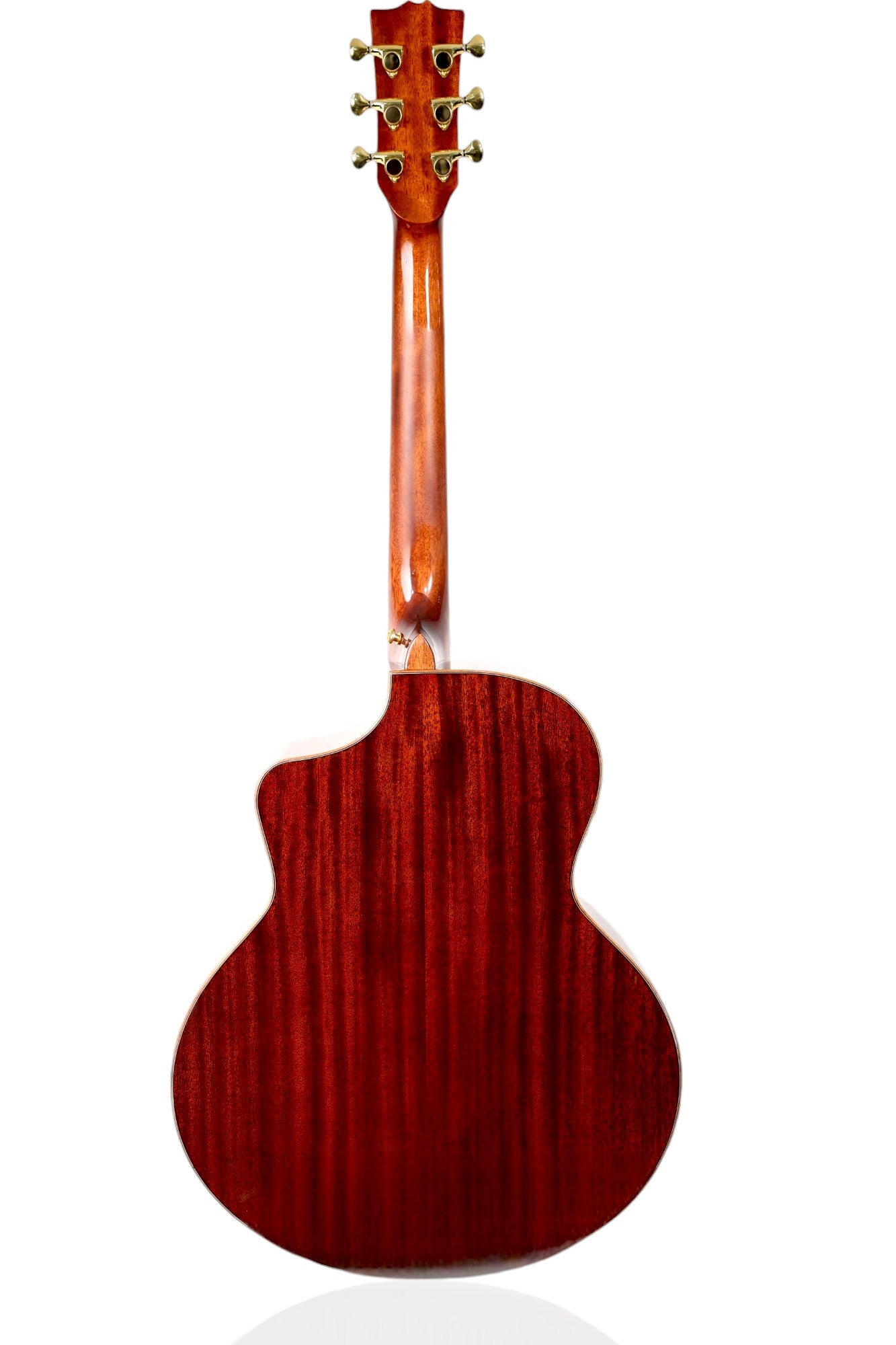 Carlos Marshello CSM41C-AMH/P Solid Mahogany Semi Acoustic Guitar - Deccan Retail