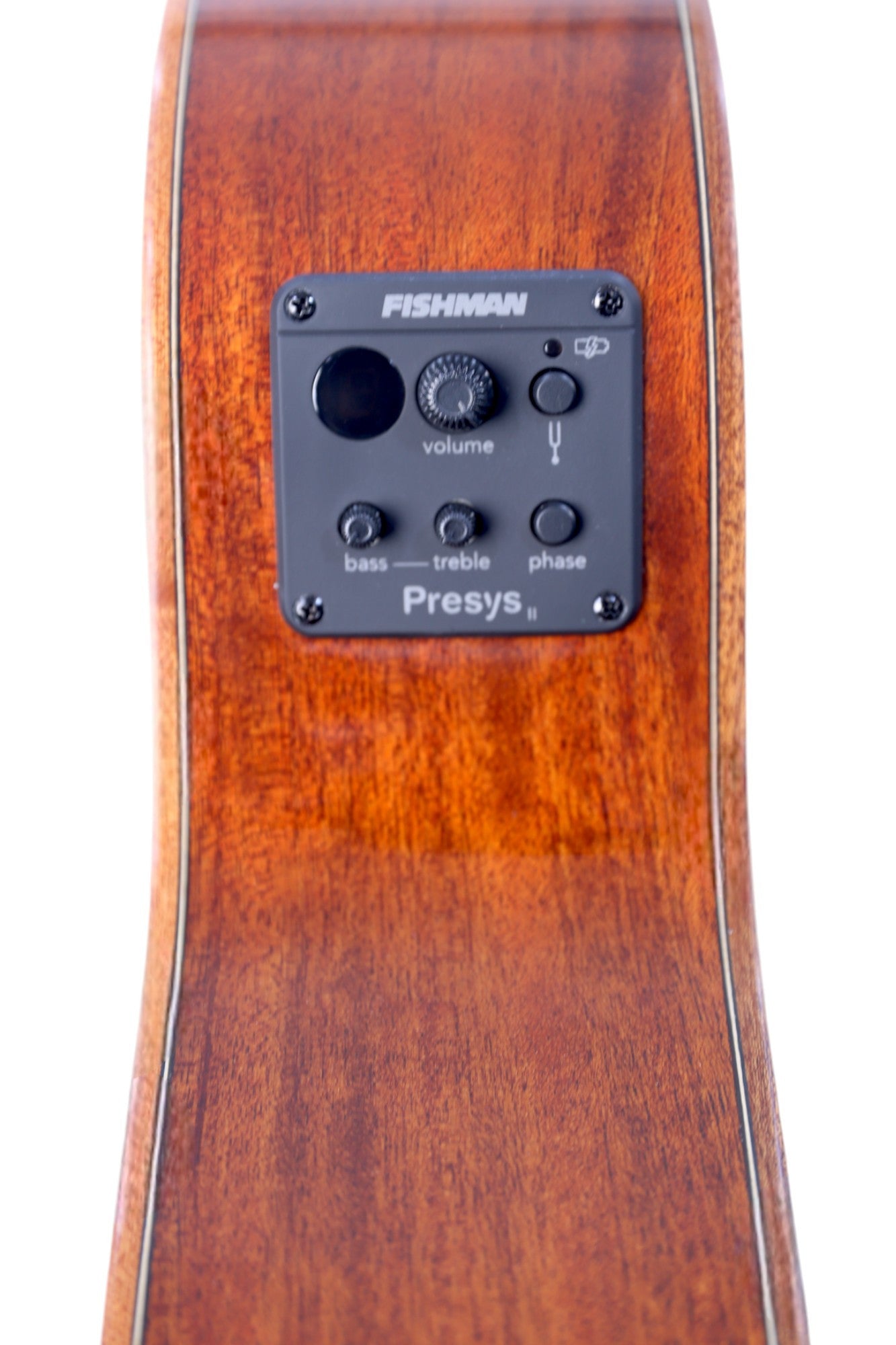 Carlos Marshello CSM38-AMH/P Solid Mahogany Semi Acoustic Guitar - Deccan Retail