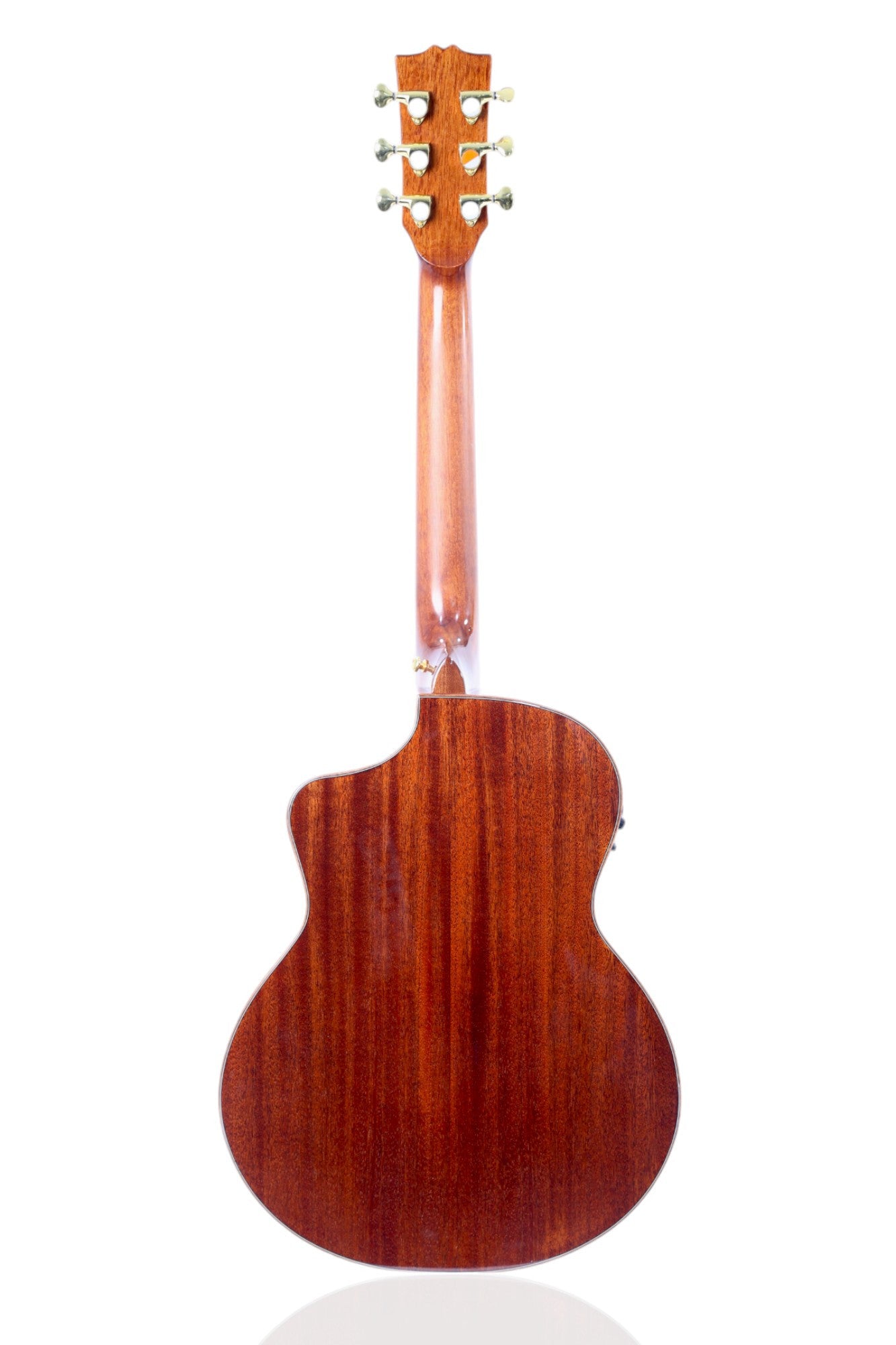 Carlos Marshello CSM38-AMH/P Solid Mahogany Semi Acoustic Guitar - Deccan Retail