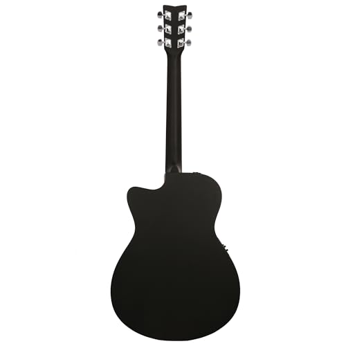 Yamaha FSX80C Semi-Acoustic Cutaway Guitar – Black Finish - Deccan Retail