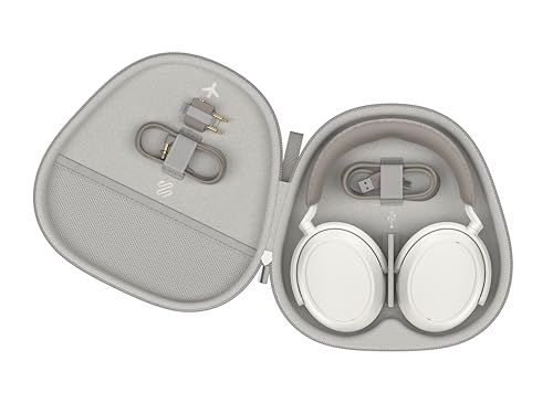 Sennheiser Momentum 4 Wireless Over-Ear Headphones with ANC – White - Deccan Retail