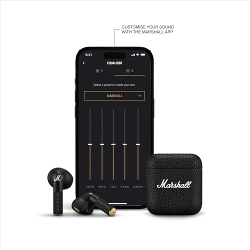 Marshall Minor IV Wireless In-Ear Earbuds – Black - Deccan Retail