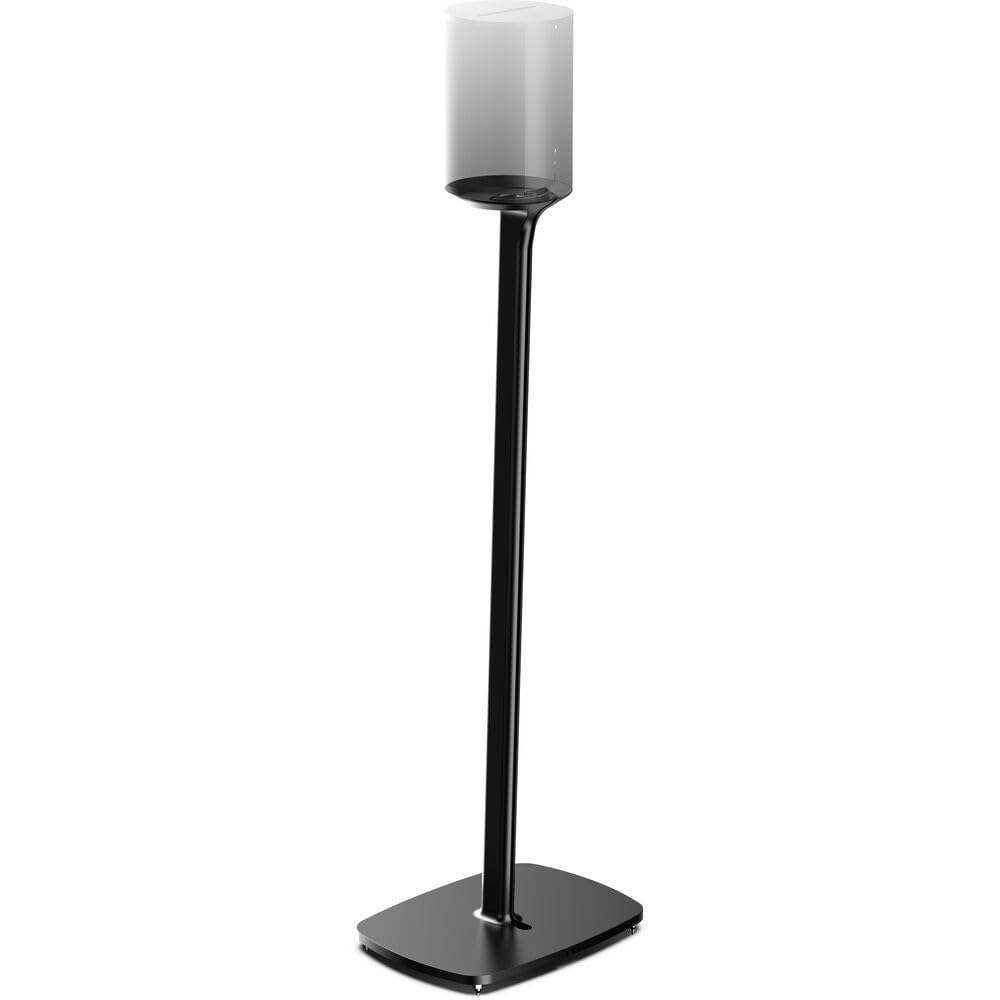 Flexson Floor Stand for Sonos Era 100 Single Speaker - Black - Deccan Retail
