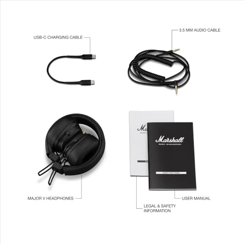 Marshall Major V Wireless On Ear Headphones - Deccan Retail