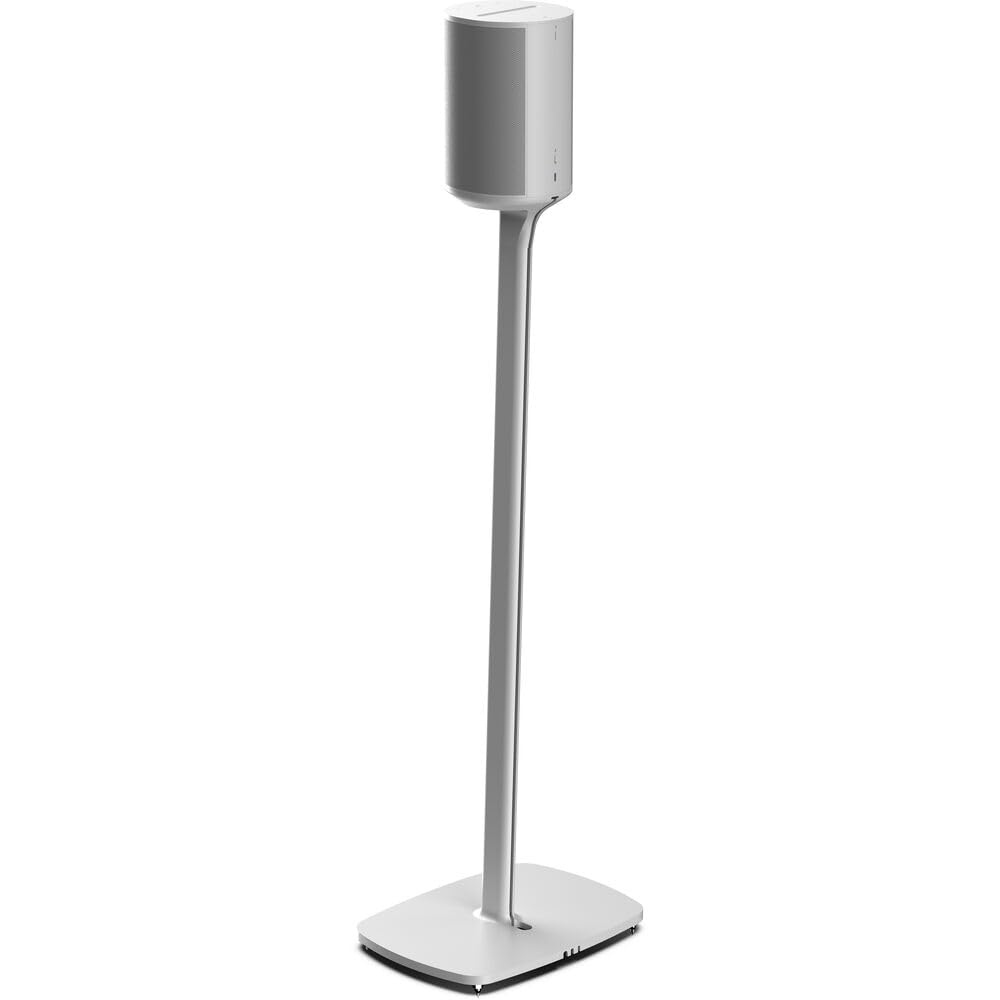 Flexson Floor Stand for Sonos Era 100 Single Speaker - White - Deccan Retail