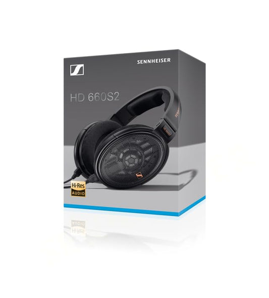 Sennheiser HD 660S2 Open-Back Hi-Res Audiophile Headphones - Black
