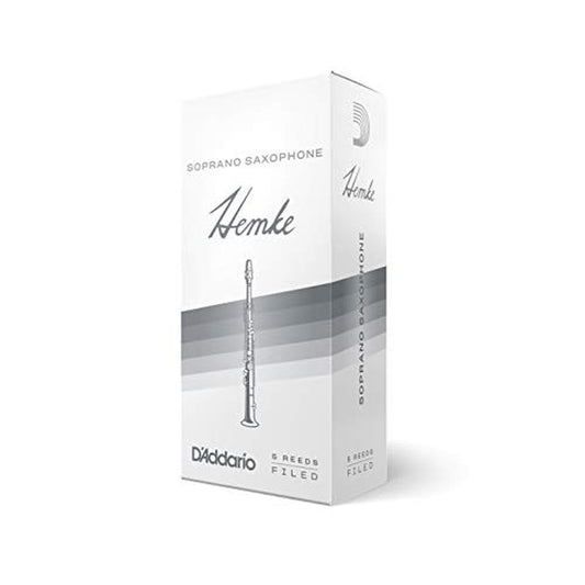 D'Addario Hemke Soprano Sax Reeds Strength 2.5 – 5 Pack - Deccan Retail