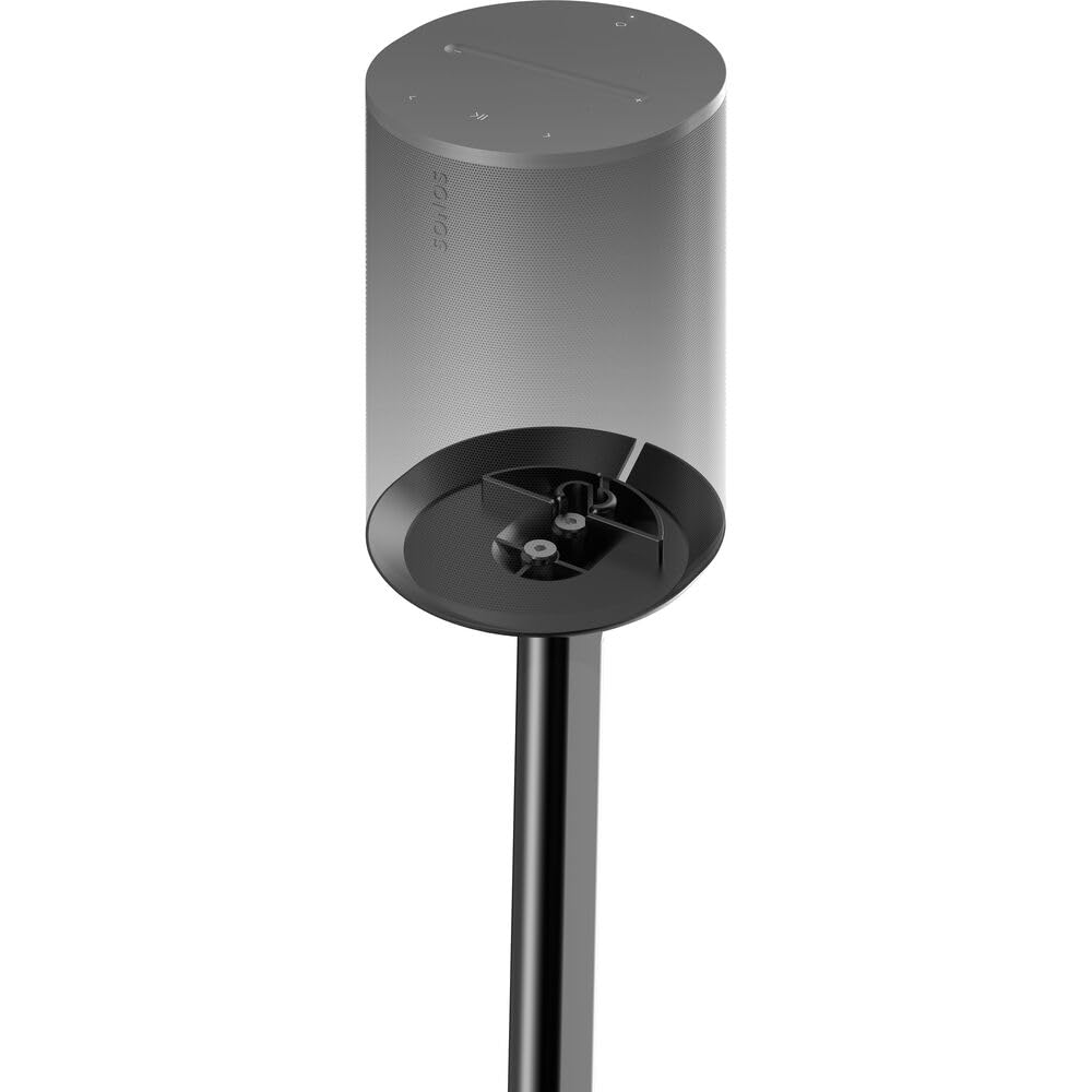 Flexson Floor Stand for Sonos Era 100 Single Speaker - Black - Deccan Retail